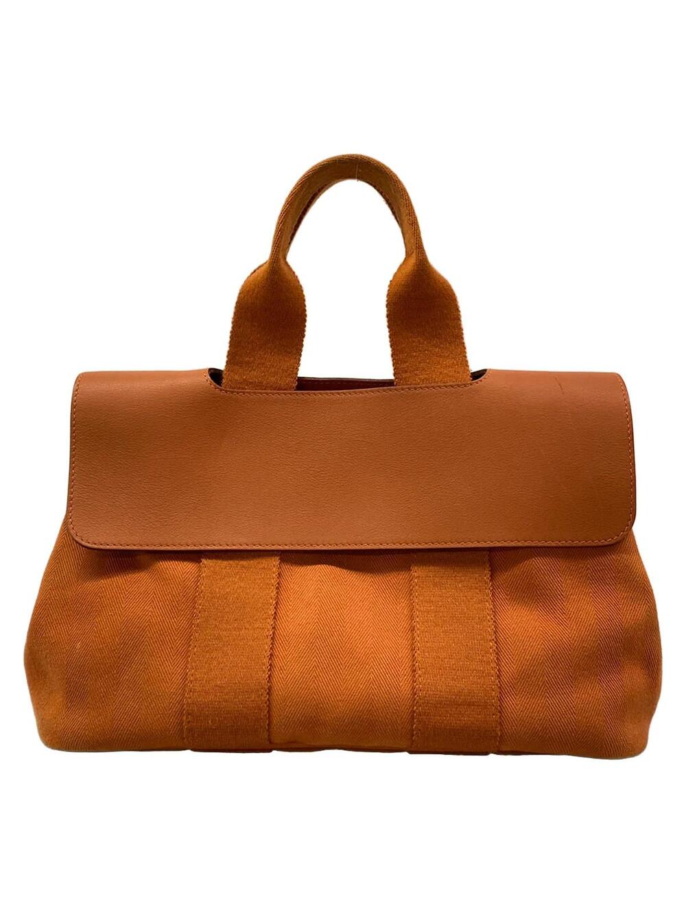 Hermes Valparaiso Pm Brown Canvas #373894H84B